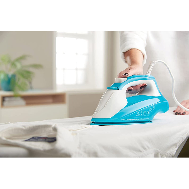 Russell Hobbs 26482 Light and Easy Brights Steam Iron - Blue