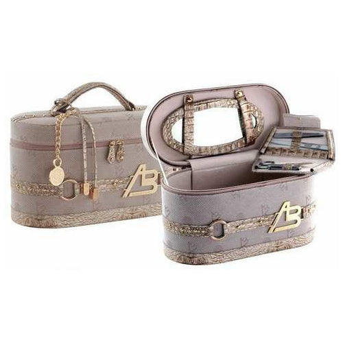 AB Collezioni Cosmetics Travel Box with Mirror