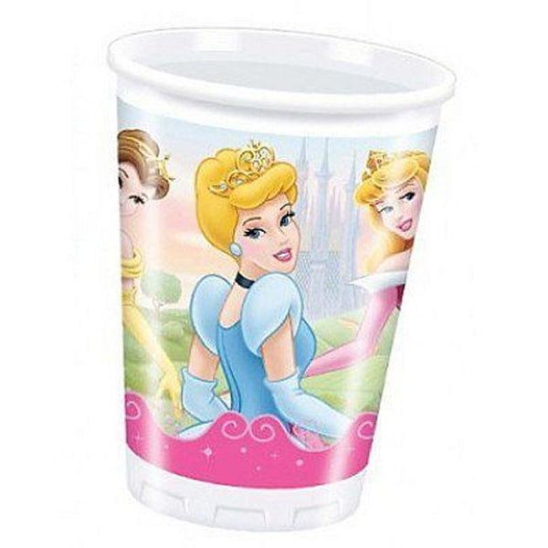 Disney Princess Pack of 10 200ML Plastic Party Cups