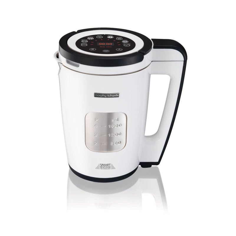 Morphy Richards 501020 Total Control Soup Maker, 1100 W, 1.6 L Capacity - White