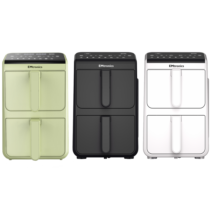 EMtronics 10L Stack Dual Air Fryer