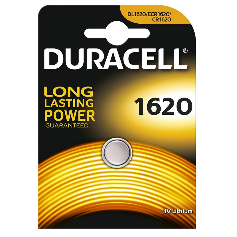 Duracell 1620 3V Lithium Button Battery