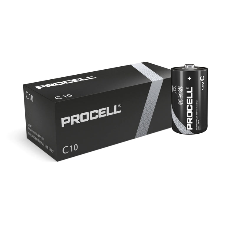 Duracell Procell C LR14 ID1400 Industrial Procell Batteries - Box of 10