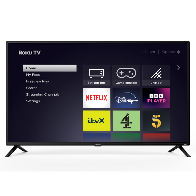 EMtronics Roku TV Smart 40" Full HD with Freeview Play and Apps