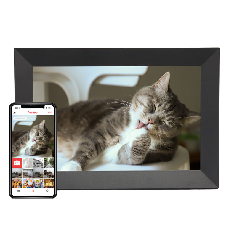 EMtronics 10" inch Frameo Wi-Fi Digital Picture Photo Frame