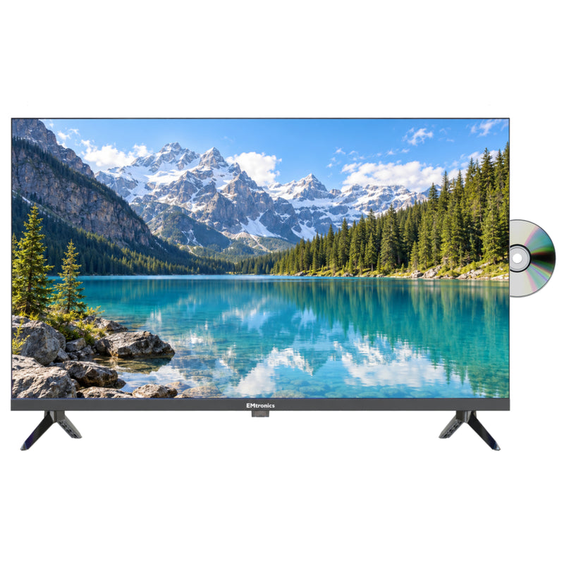 EMtronics 40" Full HD 1080p LED TV with Built-in DVD Player