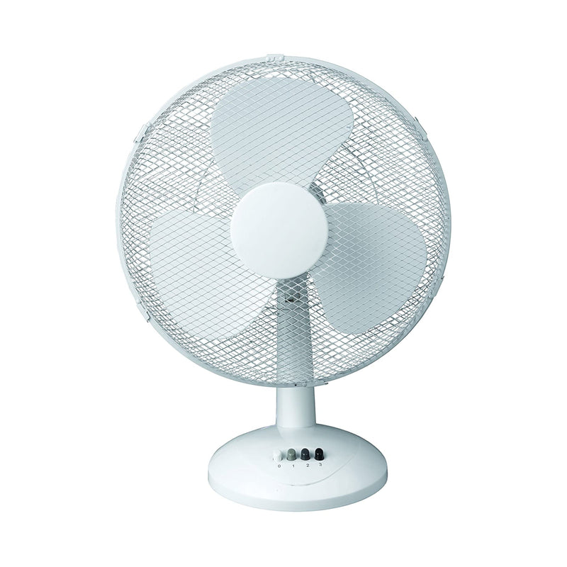 Fine Elements 16" Inch Oscillating Lightweight Desk Fan, 3 Speed Settings