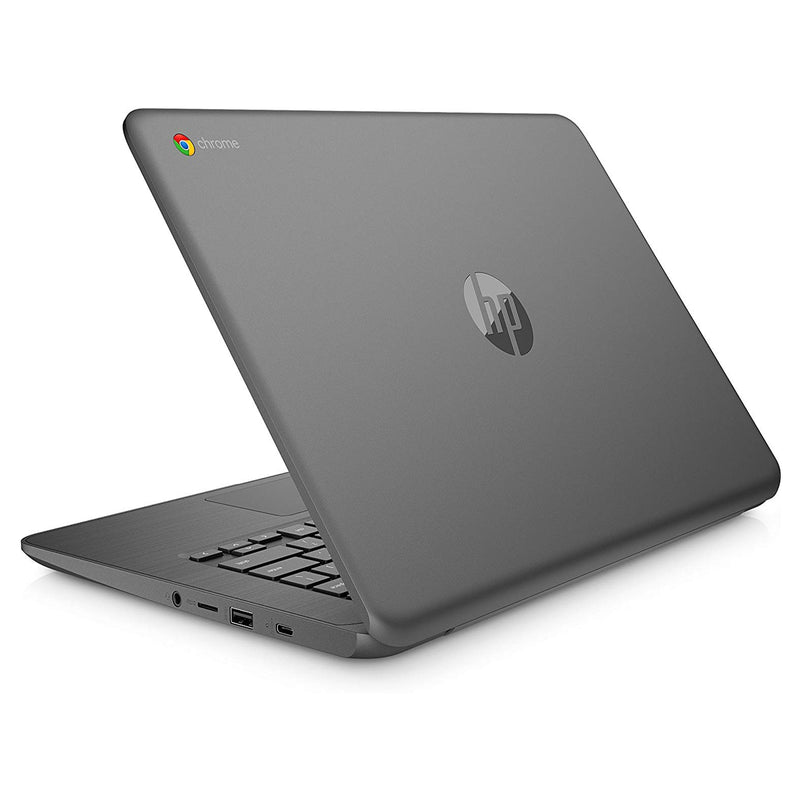 HP Chromebook 14" Inch Laptop with 4GB RAM, 32GB eMMC and Chrome OS - Grey