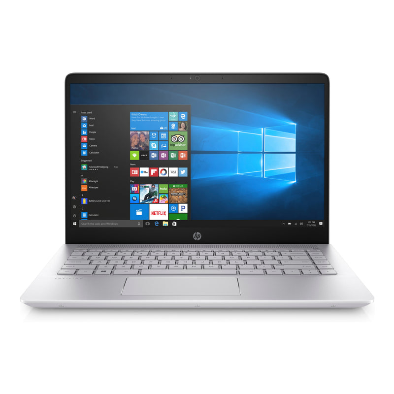 HP Pavilion 14" Inch Laptop with 8GB RAM, 256GB SSD and Windows 10 (Refurbished B)