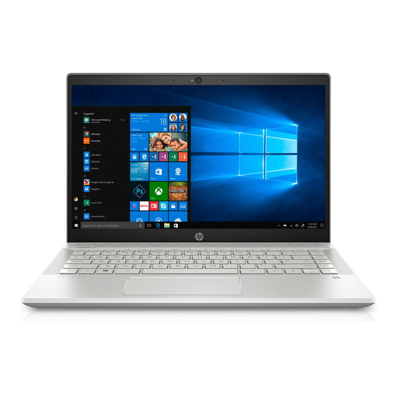 HP Pavilion 14 Inch Laptop with Full HD Display, 4GB RAM and Windows 10 - Silver (Not Brand New)