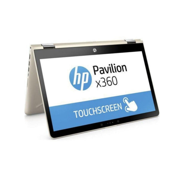 HP Pavilion x360 14" Convertible 2-in-1 Gold Laptop Intel Pentium 4GB RAM 128GB (Just Like New)