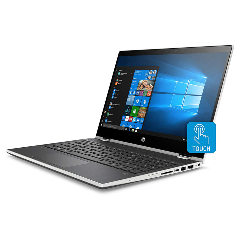 HP Pavilion x360 14" Laptop 14-cd0520sa Silver Intel Pentium Gold 4415U 4GB 1TB (Refurbished B)