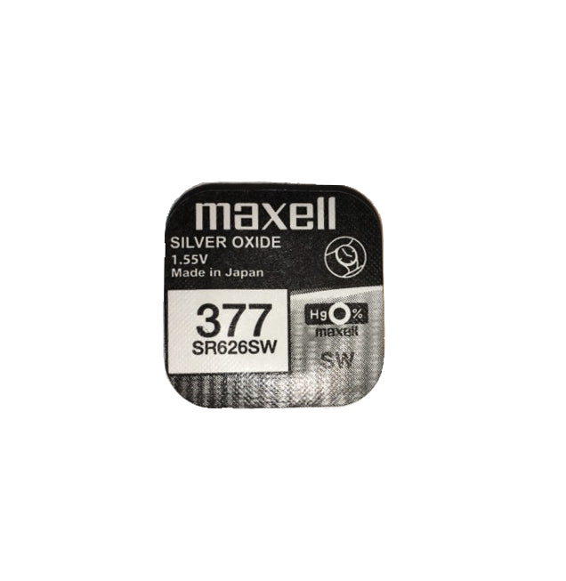 Maxell SR626SW Silver Oxide Single Use Battery