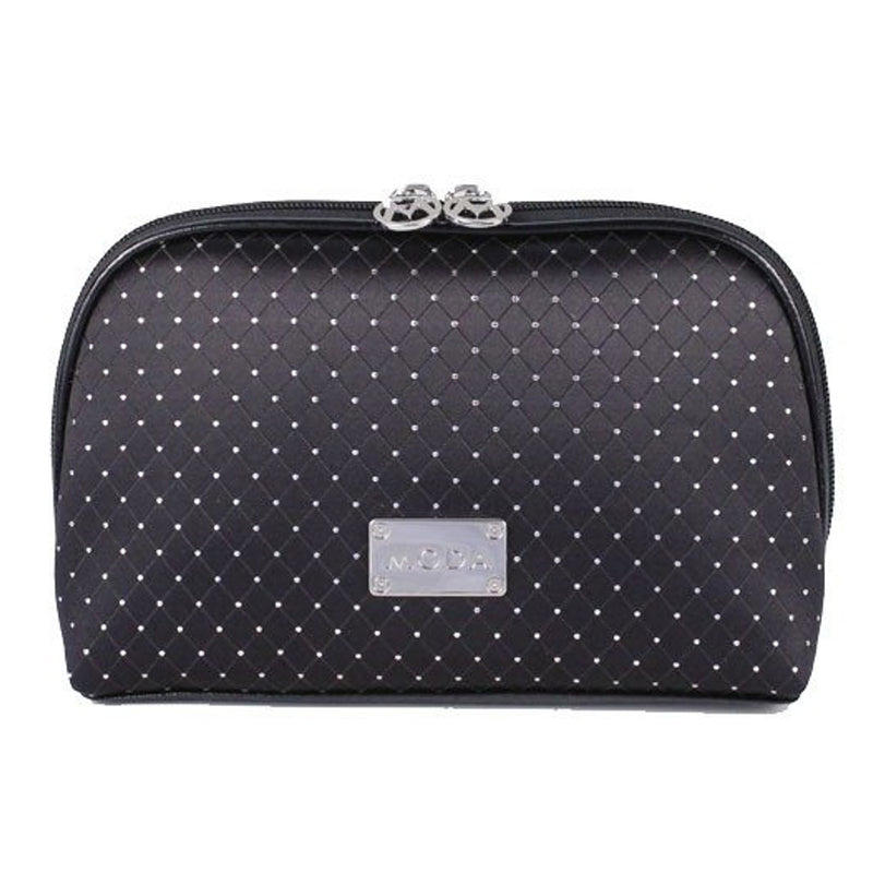 Moda Patterned Ladies Cosmetics Make Up Bag with 2 Zips