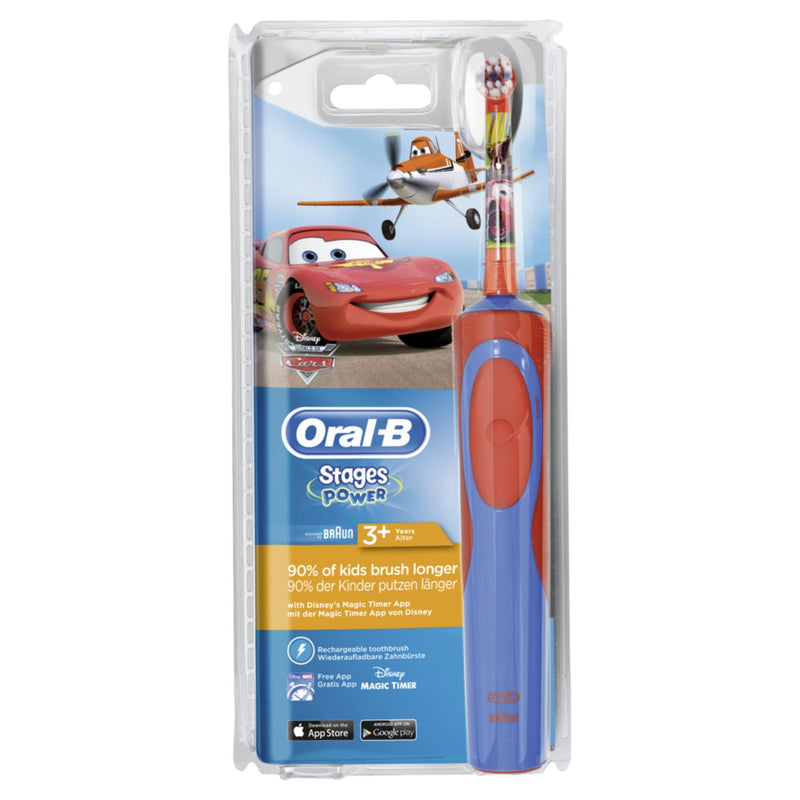 Oral-B Stages Power Disney Cars Rechargeable Electric Toothbrush