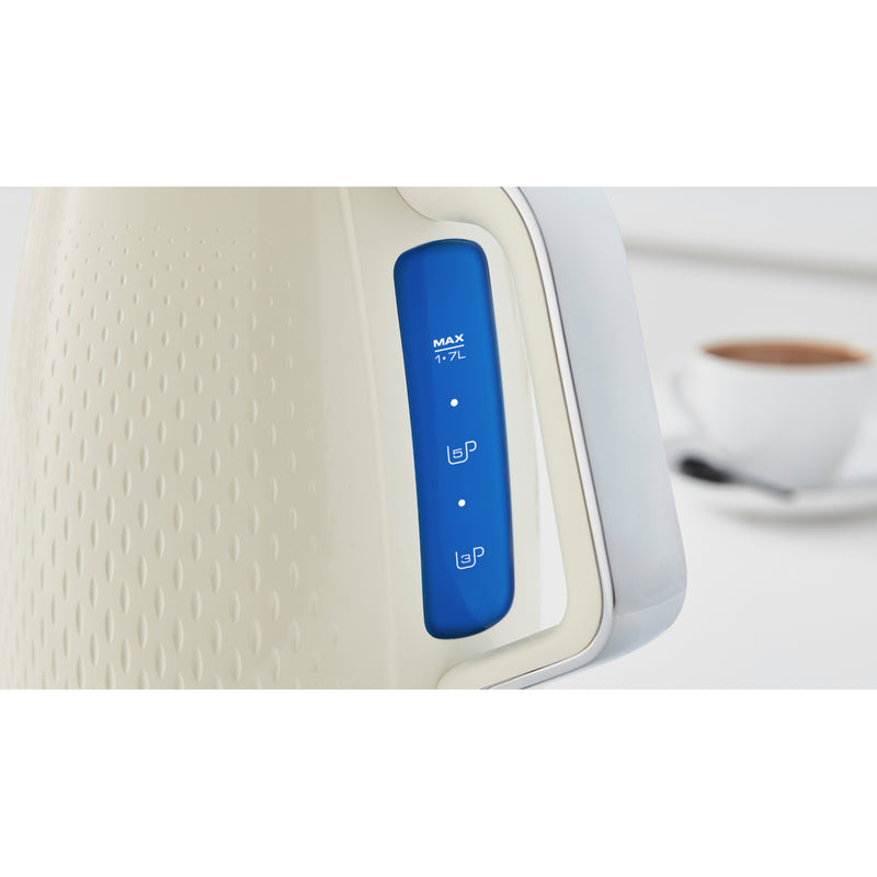 Morphy Richards 103011 Verve, 1.7L, Jug Kettle with Illuminated Window - Cream