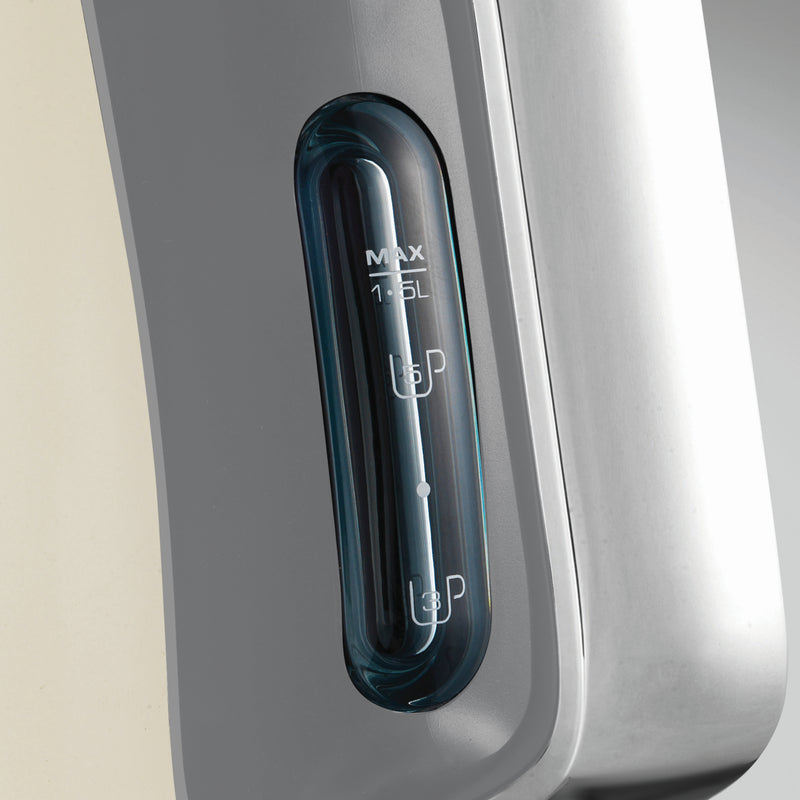 Morphy Richards 104407 Evoke, 1.5L, 3kW Electric Kettle with Rapid Boil - Cream