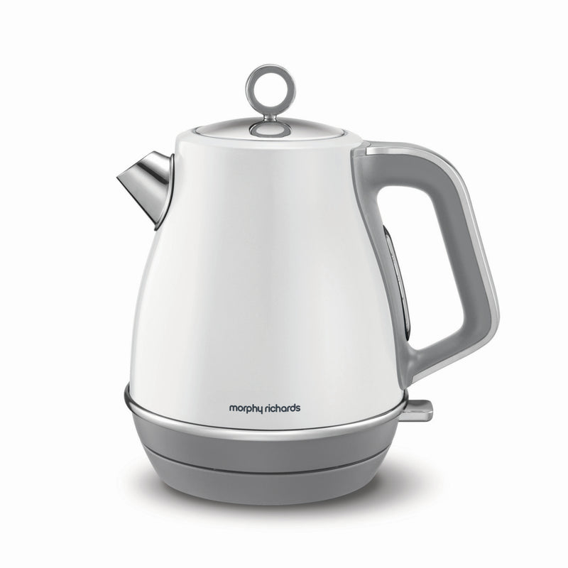 Morphy Richards 104409 Evoke, 1.5L, 3kW Electric Kettle with Rapid Boil - White