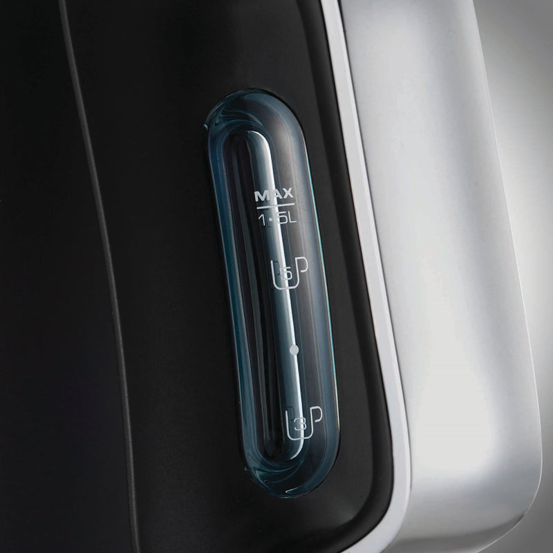 Morphy Richards 104414 Evoke, 1.5L, 3kW Rapid Boil Kettle - Black and Rose Gold