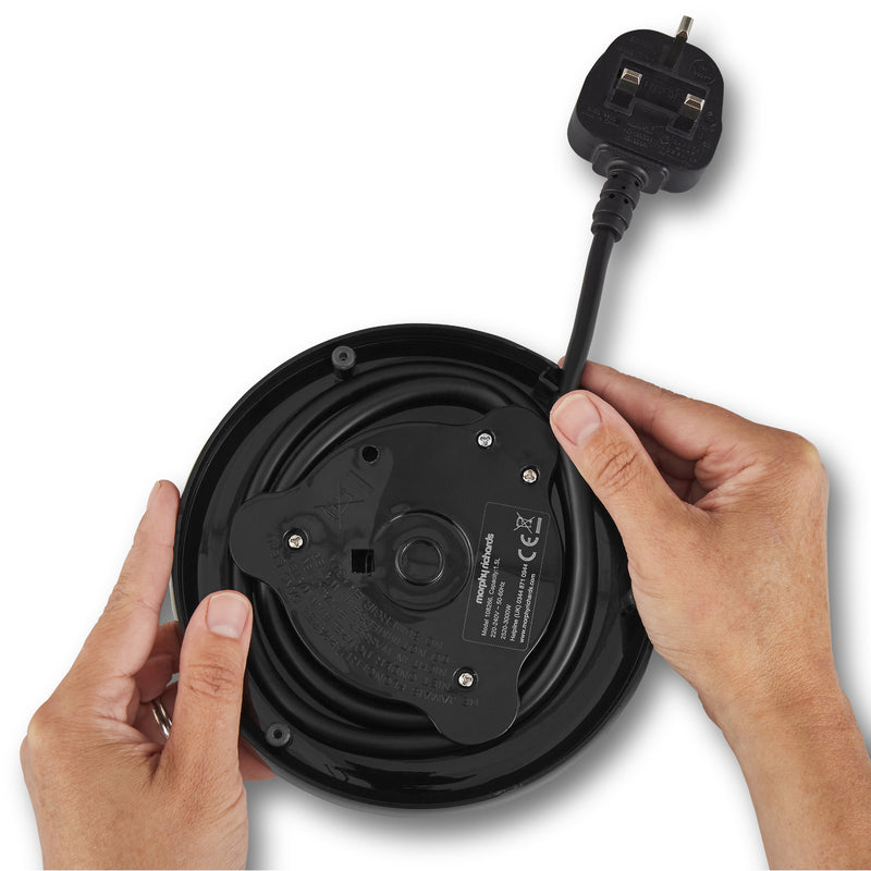 Morphy Richards 108266 Dune, 1.5L, Electric Jug Kettle with Rapid Boil - Black