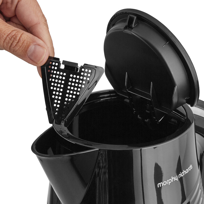 Morphy Richards 108266 Dune, 1.5L, Electric Jug Kettle with Rapid Boil - Black
