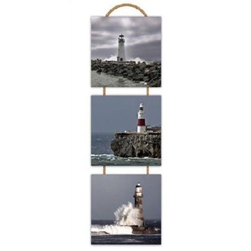 Wooden Wall Art Hanging Drawing Pictures - Lighthouse