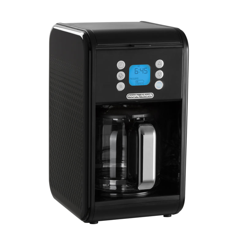 Morphy Richards 163005 Verve Pour Over Coffee Machine, 1.8L Capacity - Black