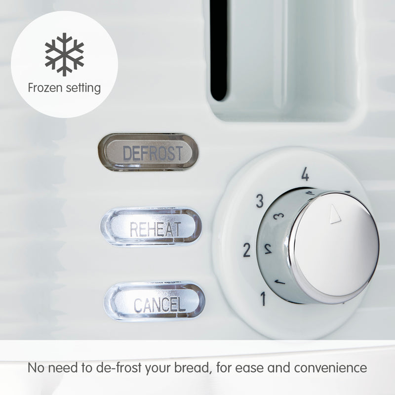 Morphy Richards 220028 Dune 2 Slice Toaster Defrost and Re-Heat Functions, Green