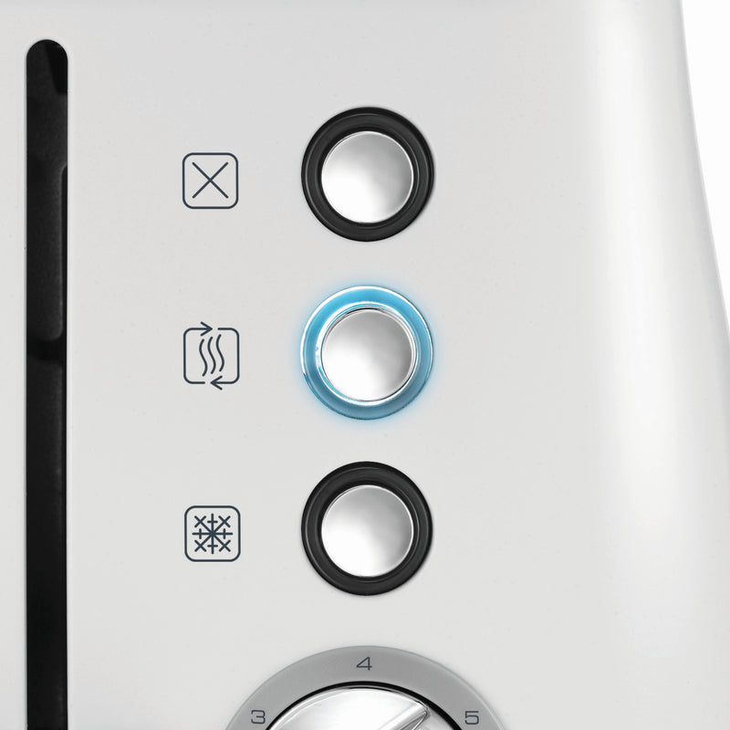 Morphy Richards 224409 Evoke 2 Slice Toaster - White and Stainless Steel