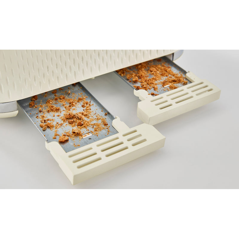 Morphy Richards 243011 Verve 4-Slice Toaster with Illuminated Buttons - Cream