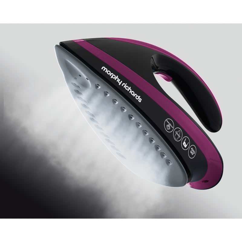 Morphy Richards 332102 Speed SteamPro Steam Generator - Mulberry/Black