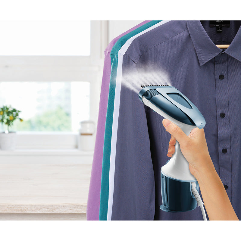 Morphy Richards 361000 Handheld Garment Steamer, 1750 W - Blue/White