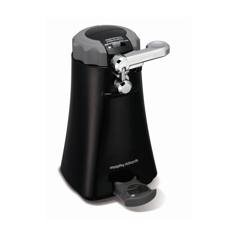 Morphy Richards 46718 6-in-1 Multifunction Can Opener - Black, Tin Opener