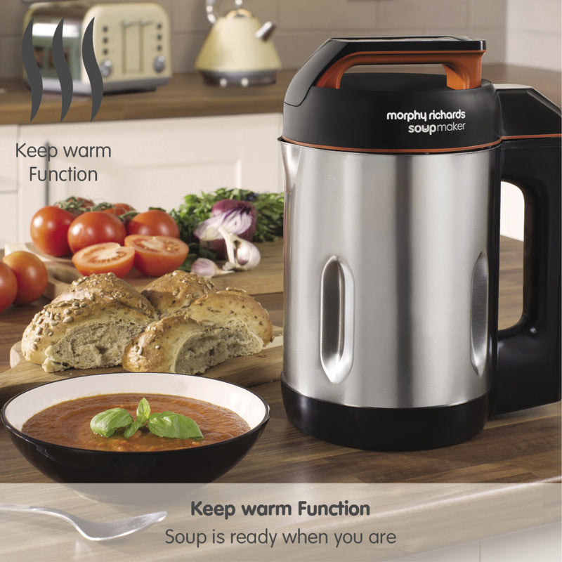 Morphy Richards 501022 Soup Maker, 1000 W, 1.6 Litre with Keep Warm Function