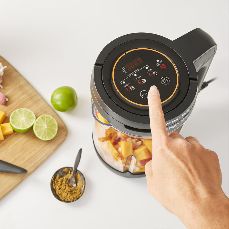 Morphy Richards 501050 Clarity Soup Maker, 1000 W, 1.6 Litre - Clear/Black