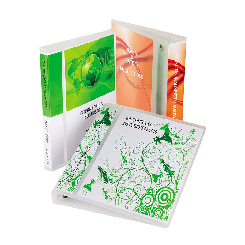 Elba Polyvision Ring Binder A4 XL 70mm