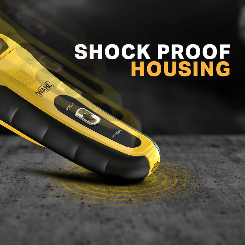 Wahl Lifeproof Electric Razor, Dual Head Ear & Nose Trimmer, Rubber Grips