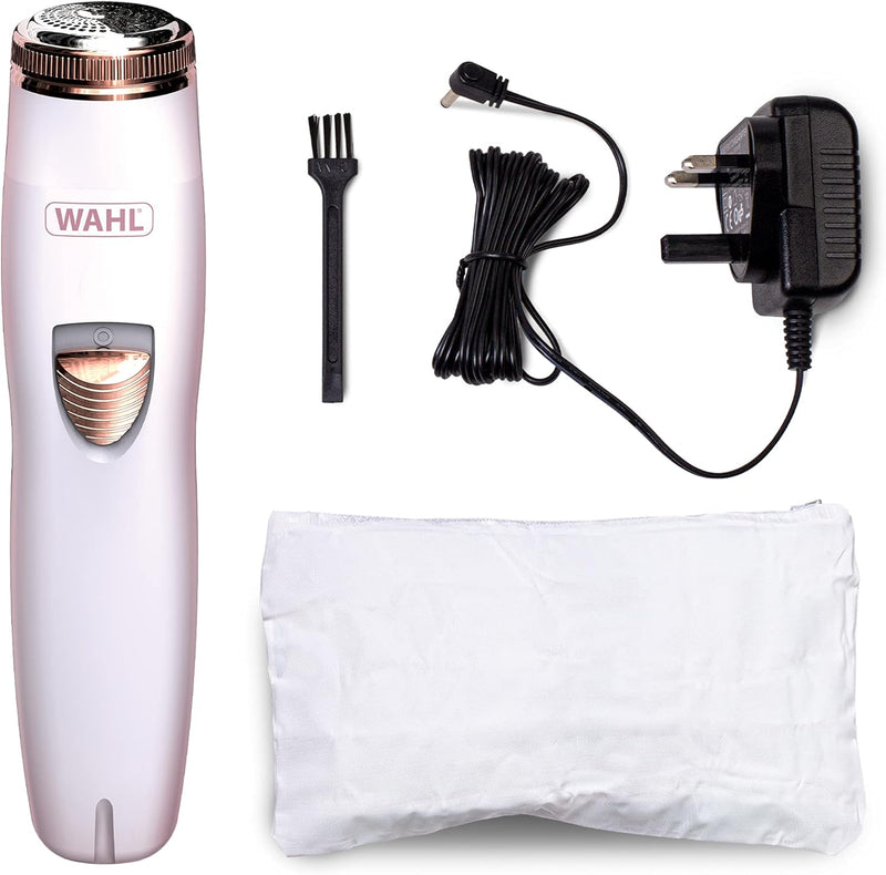 Wahl Facial Hair Remover, Lip, Cheek and Chin Hair Removal for Women - Pink