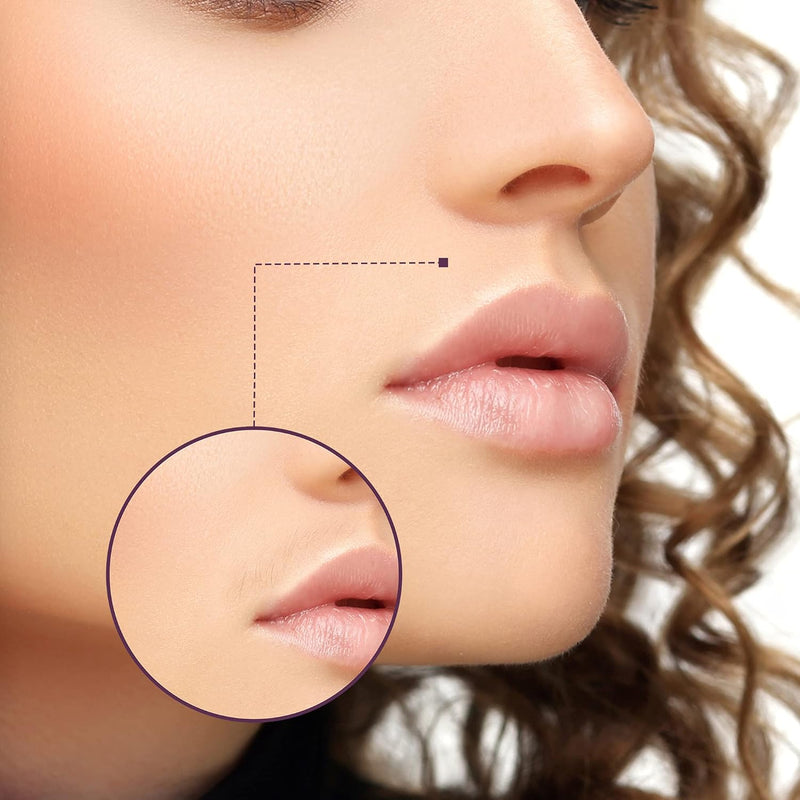 Wahl Facial Hair Remover, Lip, Cheek and Chin Hair Removal for Women - Pink