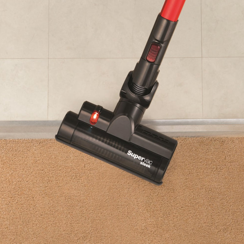 Morphy Richards 731007 Supervac 3-in-1 Dual Power Cordless Vacuum Cleaner - Red