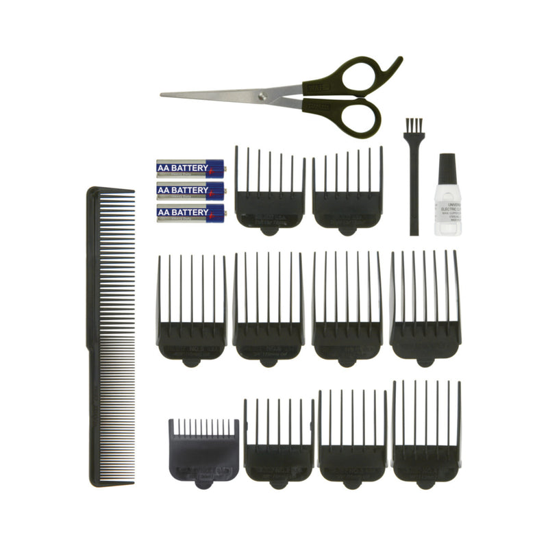 Wahl 3-in-1 Hair Clippers, Nose Trimmer and Stubble Trimmer with Storage Case