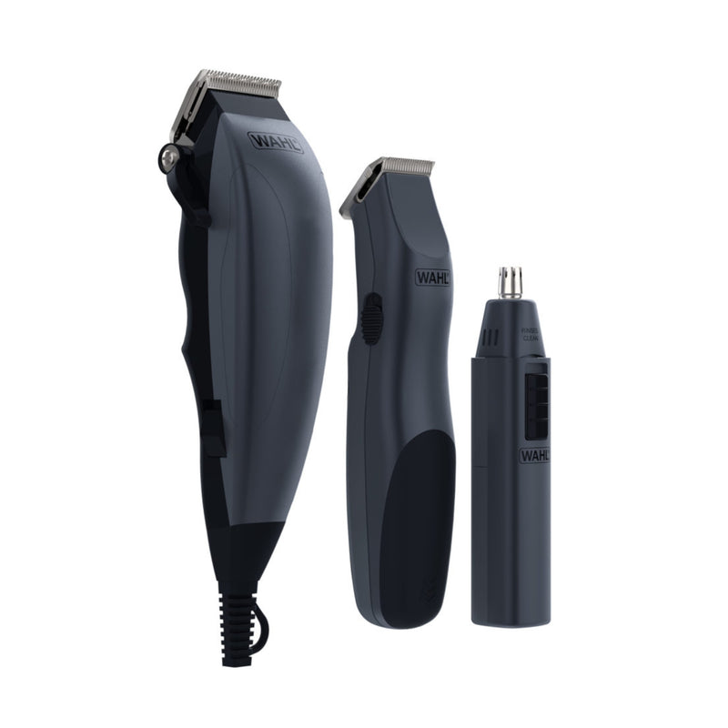 Wahl 3-in-1 Hair Clippers, Nose Trimmer and Stubble Trimmer with Storage Case