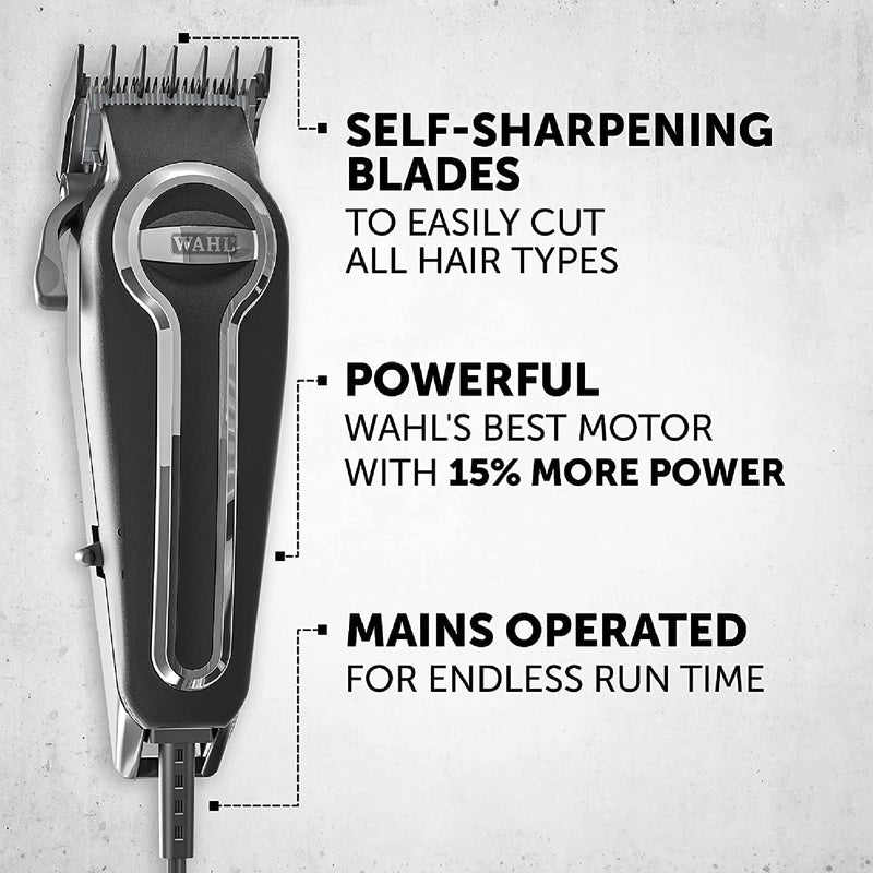 Wahl Hair Clippers with Precision Self Sharpening Blades, Men's Hair Clipper Set