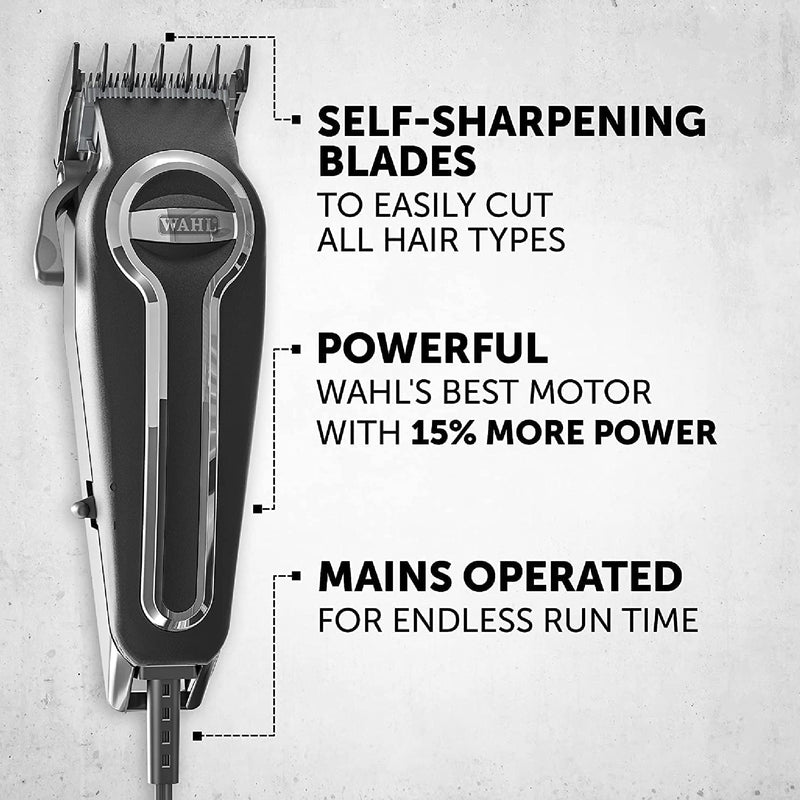 Wahl Hair Clippers with Precision Self Sharpening Blades, Men's Hair Clipper Set
