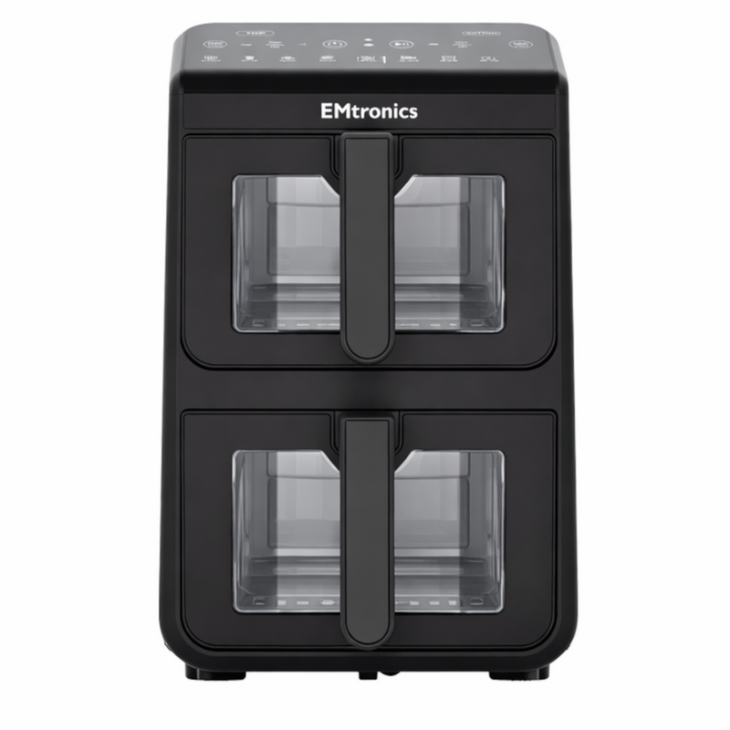 EMtronics 10L Stack Dual Air Fryer