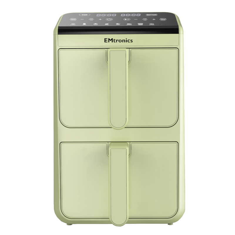 EMtronics 10L Stack Dual Air Fryer