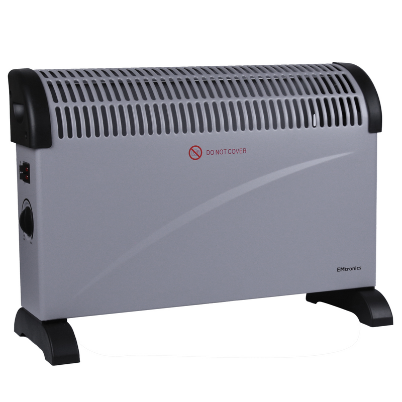 EMtronics Convection Heater 2000W with Adjustable Thermostat