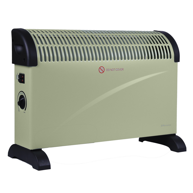 EMtronics Convection Heater 2000W with Adjustable Thermostat