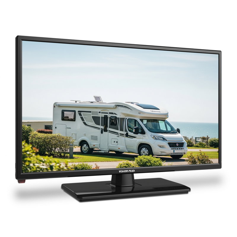 Vision Plus 24 Inch Full HD LED 12 Volt TV with Built-in DVD Player