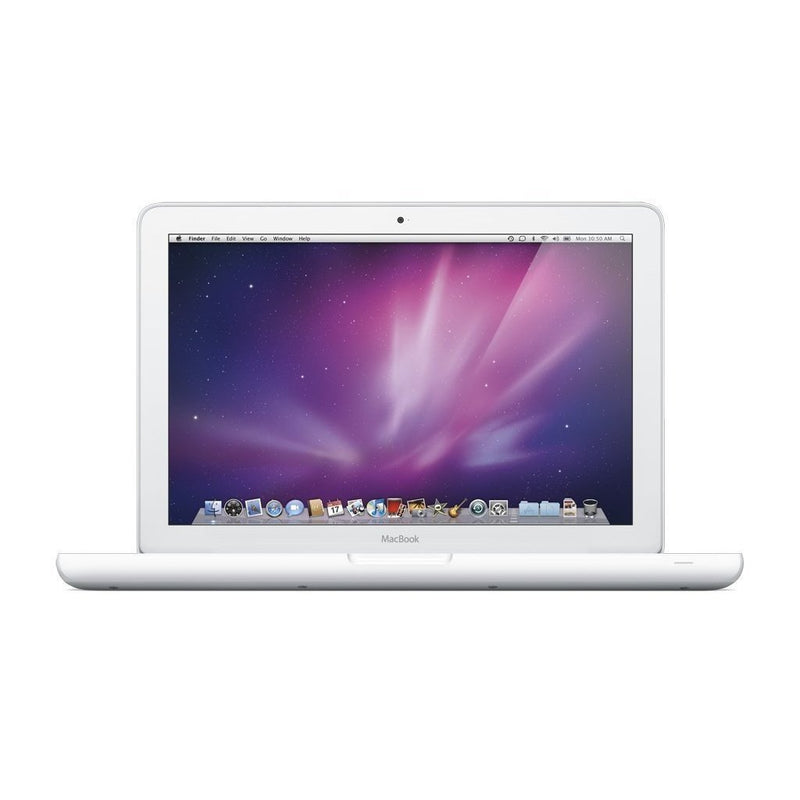 Apple Macbook A1342 White 13.3" Inch El Capitan OS - 2GB RAM 250GB HHD (Refurbished B)